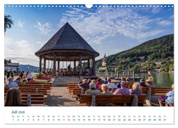 Produktbild: Sch&ouml;ner Tegernsee (Wandkalender 2026 DIN A3 quer), CALVENDO Monatskalender