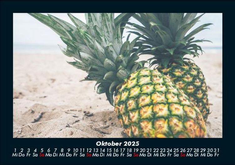 Produktbild: Obstkalender 2025 Fotokalender DIN A5