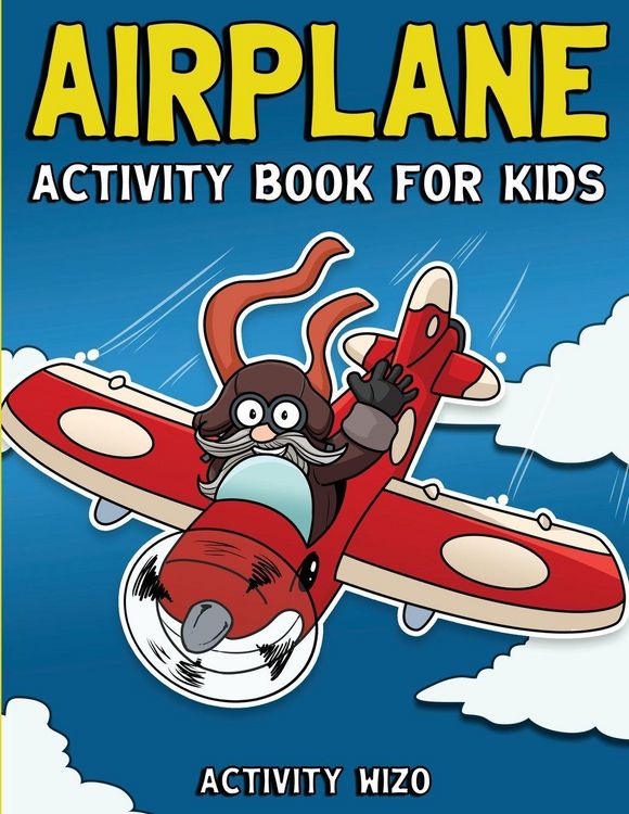 Produktbild: Airplane Activity Book For Kids