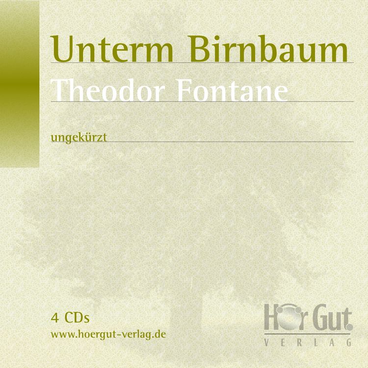 Produktbild: Unterm Birnbaum