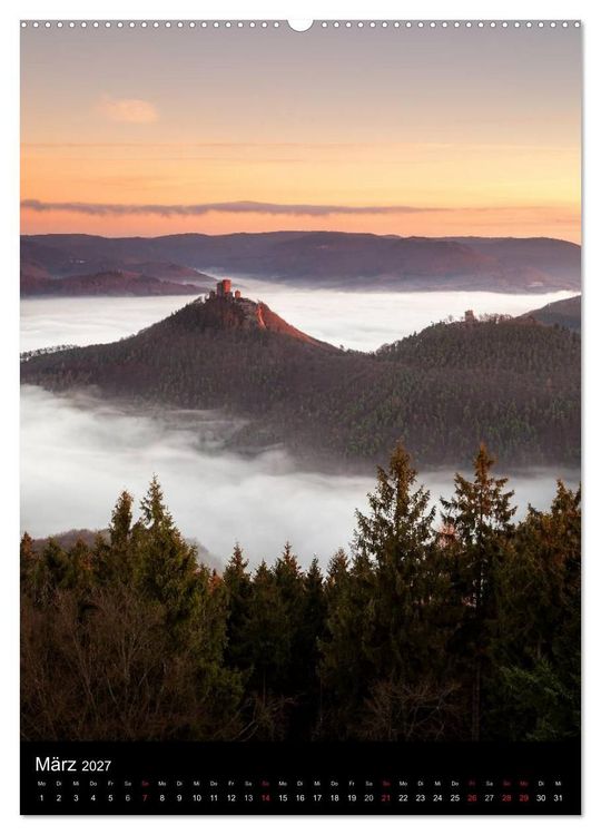 Produktbild: NATURWUNDER PF&Auml;LZERWALD (hochwertiger Premium Wandkalender 2027 DIN A2 hoch), Kunstdruck in Hochglanz