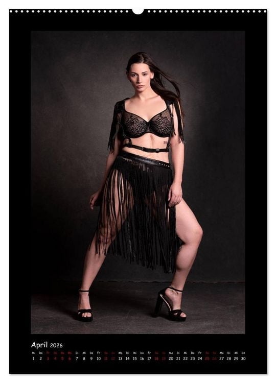 Produktbild: Curvy Model Silvana Denker (hochwertiger Premium Wandkalender 2026 DIN A2 hoch), Kunstdruck in Hochglanz