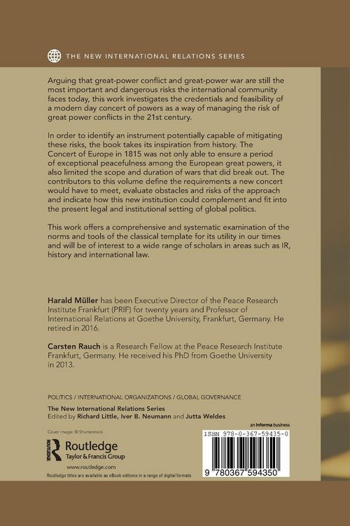 Produktbild: Great Power Multilateralism and the Prevention of War