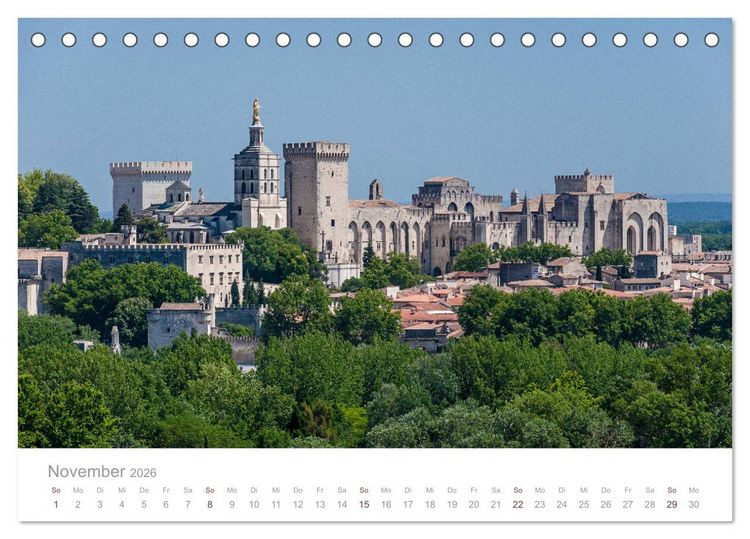 Produktbild: Provence: Malerisches S&uuml;dfrankreich (Tischkalender 2026 DIN A5 quer), CALVENDO Monatskalender