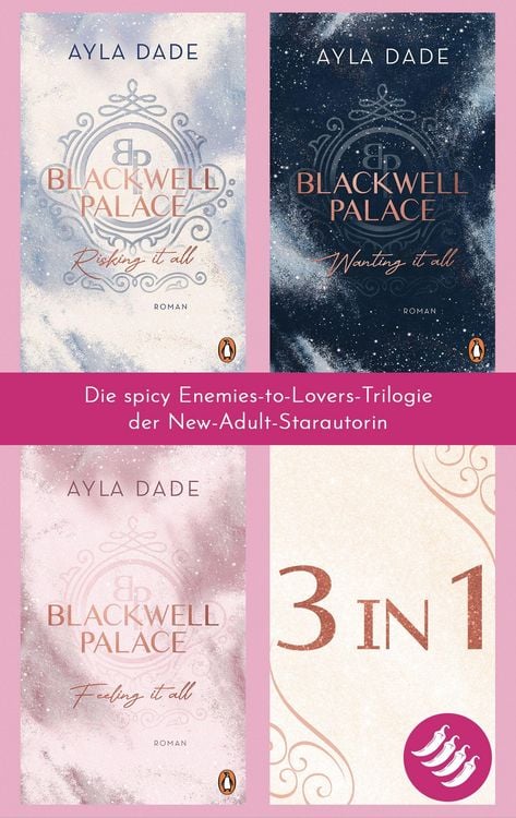 Produktbild: Blackwell Palace - Die Frozen-Hearts-Trilogie in einem Band (3in1 Bundle)