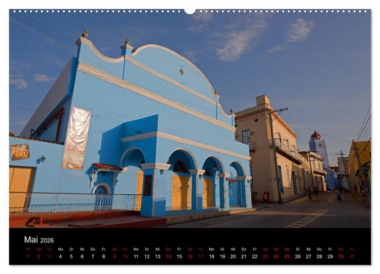 Produktbild: Kuba 2026 (Wandkalender 2026 DIN A2 quer), CALVENDO Monatskalender