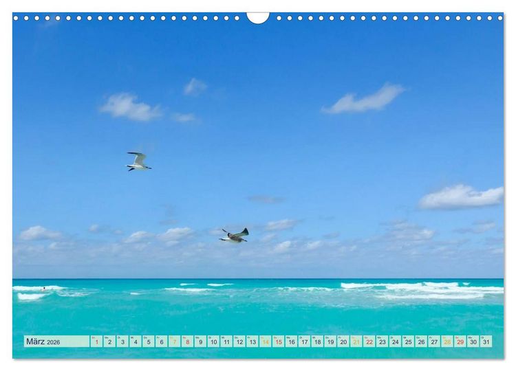 Produktbild: Kalender - selbst gestalten, Fotos selbst einkleben (Wandkalender 2026 DIN A3 quer), CALVENDO Monatskalender