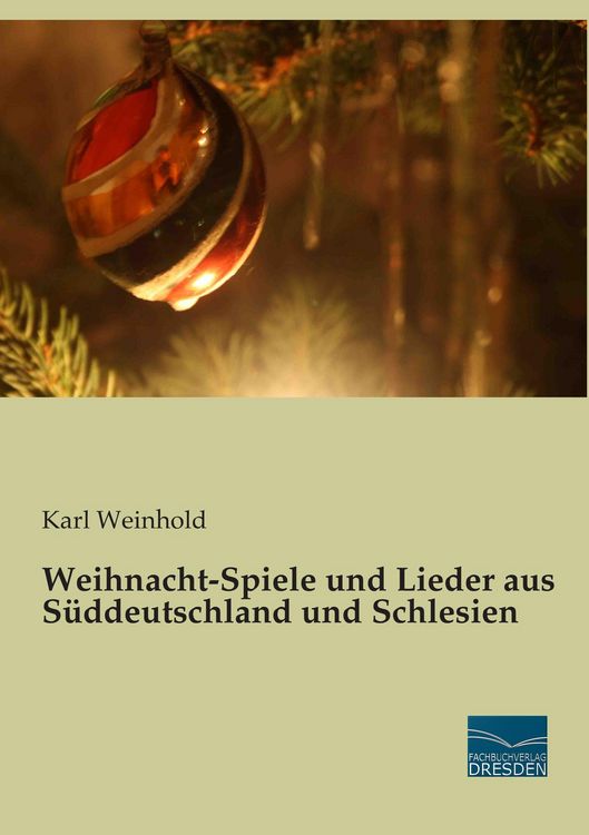 Produktbild: Weihnacht-Spiele und Lieder aus S&uuml;ddeutschland und Schlesien