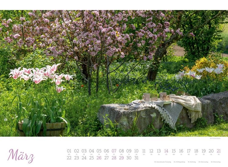 Produktbild: Zauberhafte Landg&auml;rten Kalender 2027