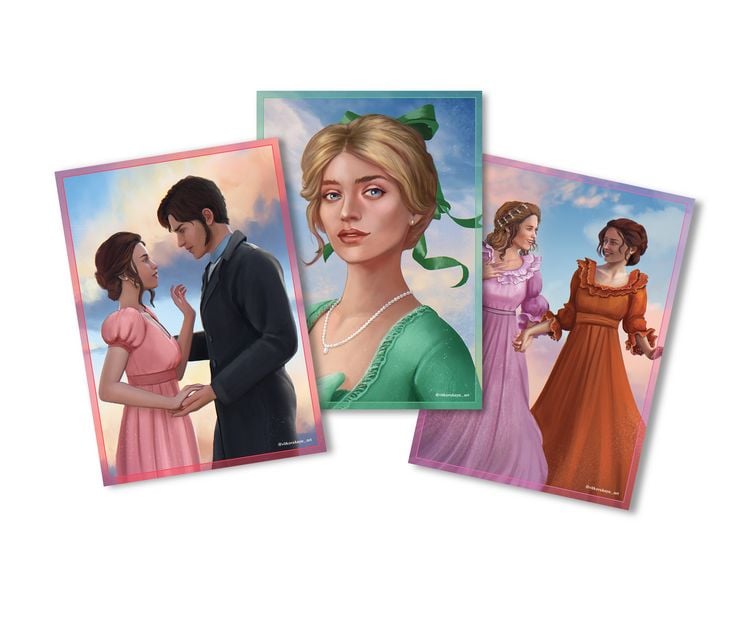 Produktbild: Jane Austen Schmuckschuber - exklusiv (3 B&auml;nde)