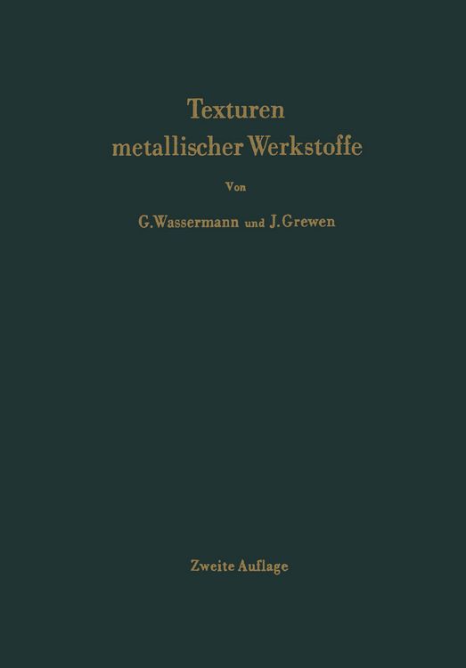 Produktbild: Texturen metallischer Werkstoffe
