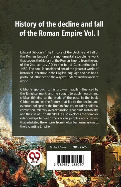 Produktbild: History of the decline and fall of the Roman Empire Vol.- 1