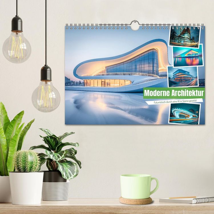 Produktbild: Moderne Architektur (Wandkalender 2026 DIN A4 quer), CALVENDO Monatskalender