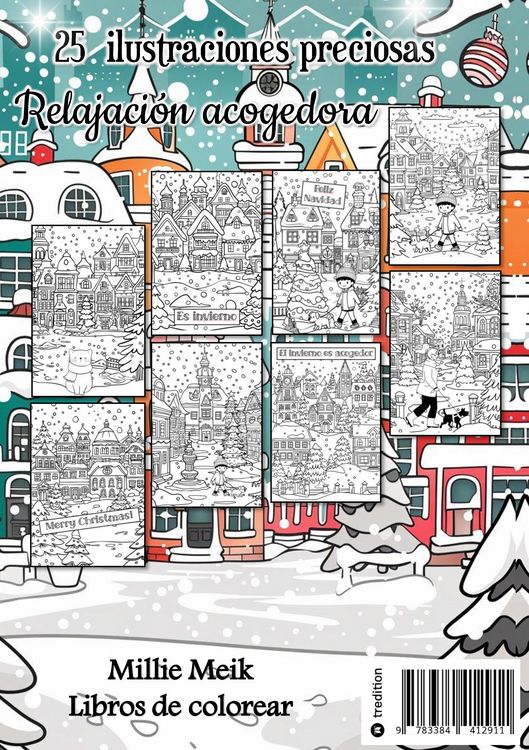 Produktbild: Libro de colorear para adultos: La magia del invierno - para adultos mujeres para adolescentes y ni&ntilde;as a partir de 12