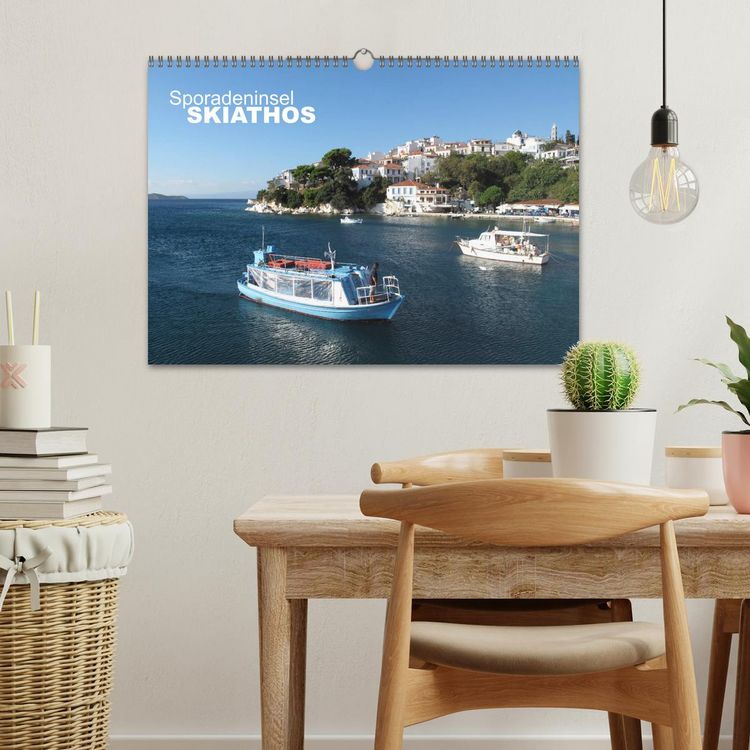Produktbild: Sporadeninsel Skiathos (Wandkalender 2026 DIN A3 quer), CALVENDO Monatskalender