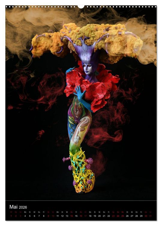 Produktbild: World Bodypainting Festival: Generation NEXT (hochwertiger Premium Wandkalender 2026 DIN A2 hoch), Kunstdruck in Hochglanz