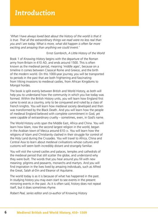 Produktbild: Medieval British and World History 410-1509