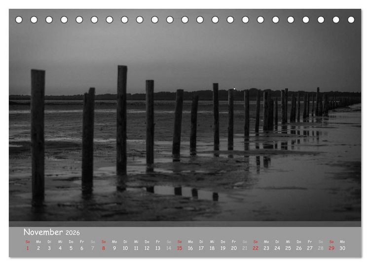 Produktbild: Mein St.Peter-Ording (Tischkalender 2026 DIN A5 quer), CALVENDO Monatskalender