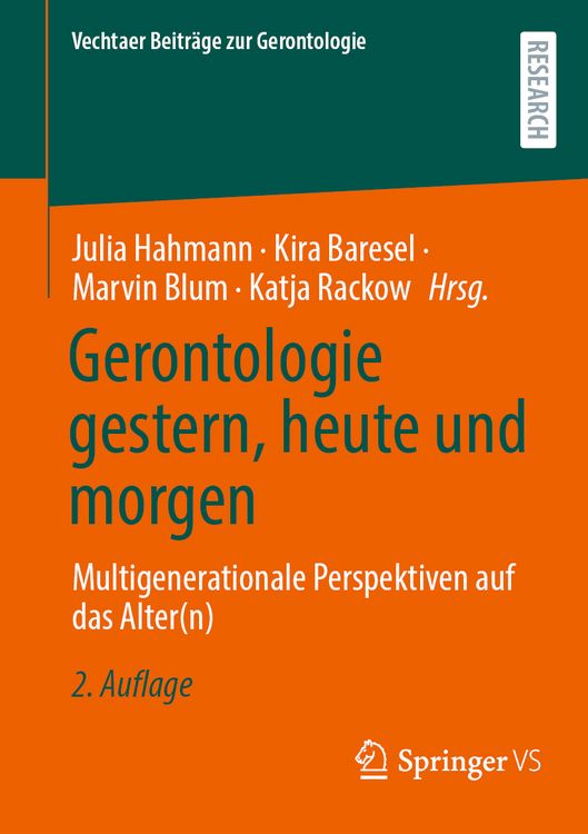 Produktbild: Gerontologie gestern, heute und morgen