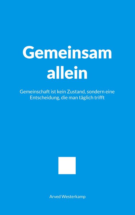 Produktbild: Gemeinsam allein