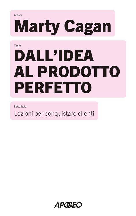 Produktbild: Dall'idea al prodotto perfetto. Lezioni per conquistare clienti