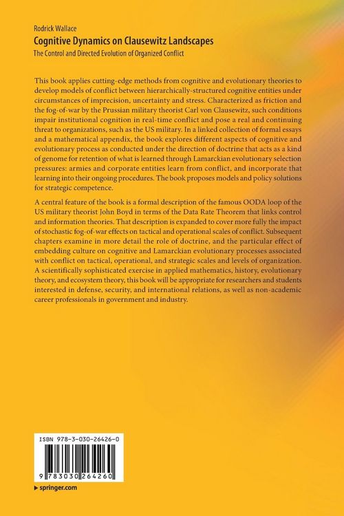 Produktbild: Cognitive Dynamics on Clausewitz Landscapes