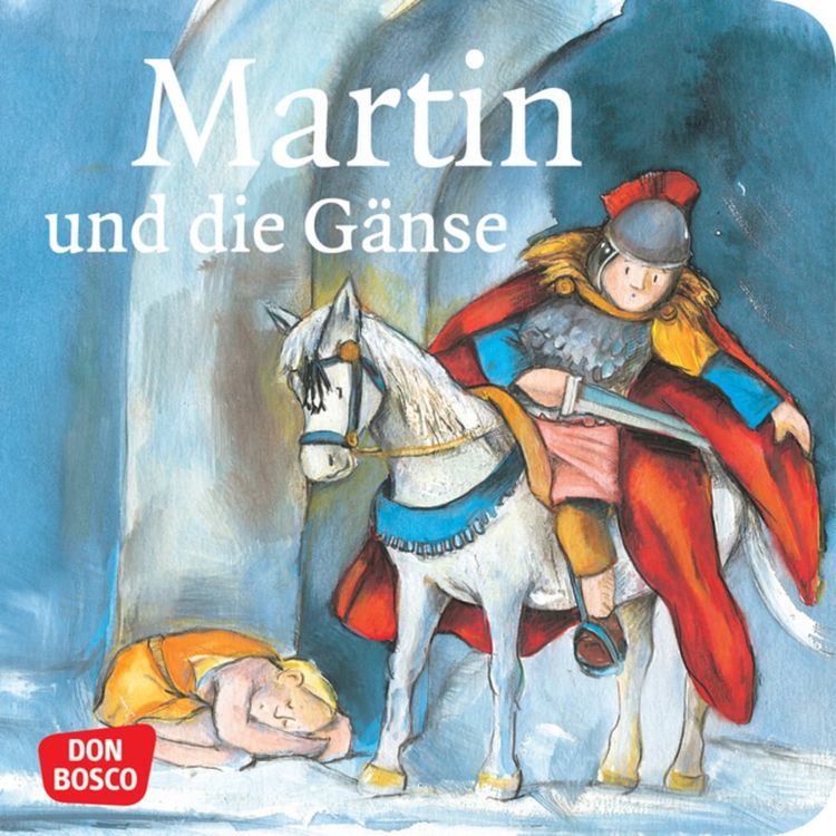 Produktbild: Martin und die Gänse. Mini-Bilderbuch.