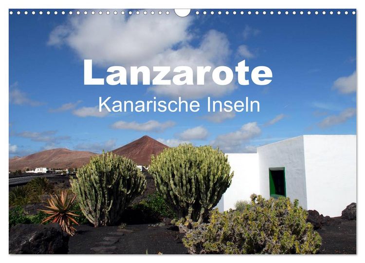 Produktbild: Lanzarote - Kanarische Inseln (Wandkalender 2026 DIN A3 quer), CALVENDO Monatskalender
