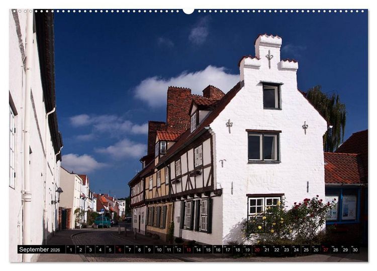 Produktbild: Ostseeperle L&uuml;beck (hochwertiger Premium Wandkalender 2026 DIN A2 quer), Kunstdruck in Hochglanz