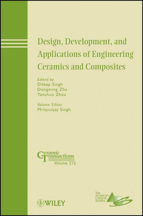 Produktbild: Design, Development, and Applications of Engineering Ceramics and Composites