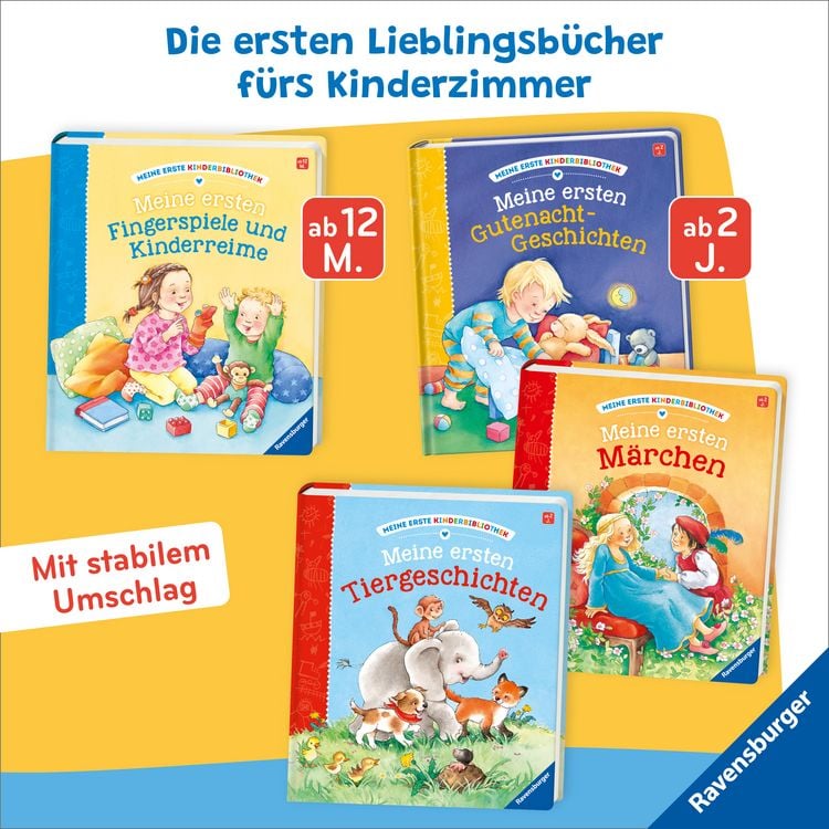Produktbild: Meine erste Kinderbibliothek - Meine ersten Fingerspiele und Kinderreime