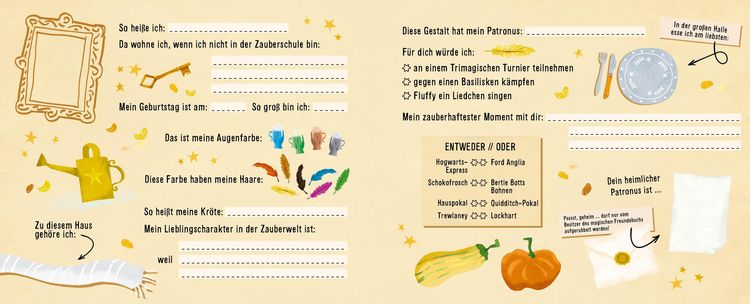 Produktbild: Mein Freundebuch f&uuml;r Harry Potter-Fans
