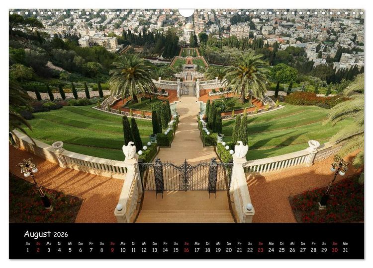 Produktbild: Israel - eindrucksvoll, anders, sch&ouml;n! (Wandkalender 2026 DIN A3 quer), CALVENDO Monatskalender