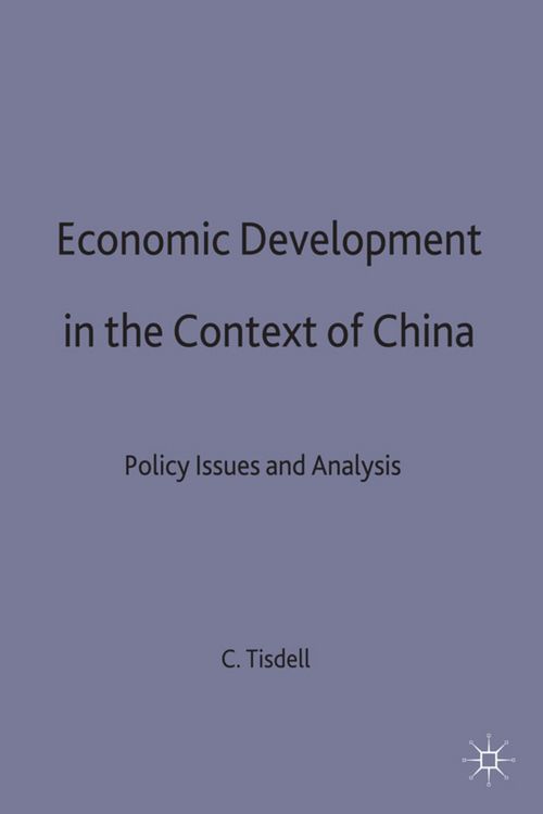 Produktbild: Economic Development in the Context of China
