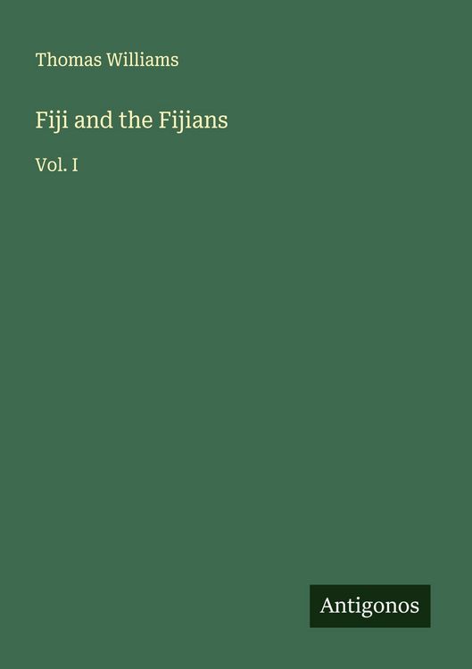 Produktbild: Fiji and the Fijians