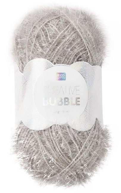 Produktbild: Sp&uuml;lschwammgarn Creative Bubble Silber