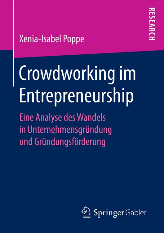 Produktbild: Crowdworking im Entrepreneurship