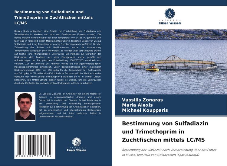 Produktbild: Bestimmung von Sulfadiazin und Trimethoprim in Zuchtfischen mittels LC/MS