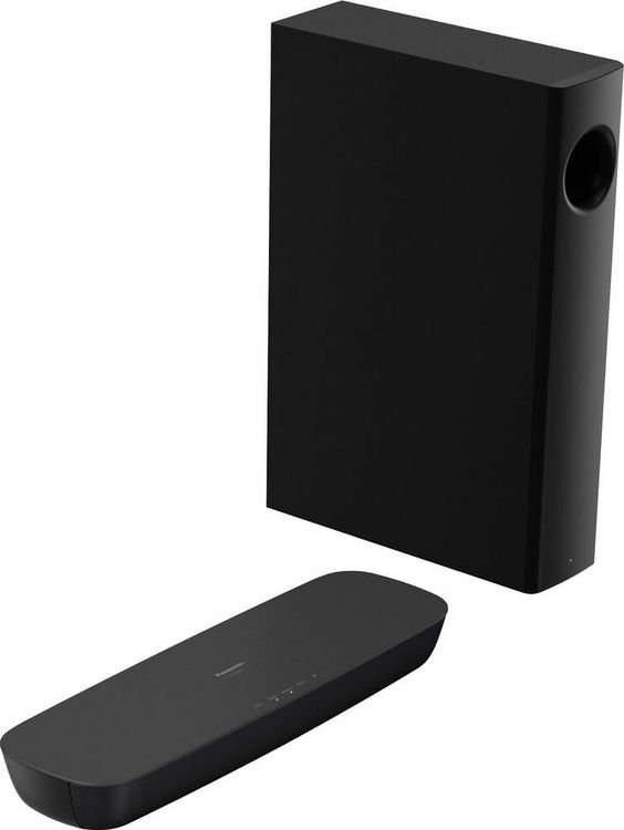 Produktbild: Panasonic SC-HTB254EG Soundbar Schwarz Bluetooth&reg;, inkl. kabellosem Subwoofer, verschiedene Aufstellm&ouml;glichkeiten