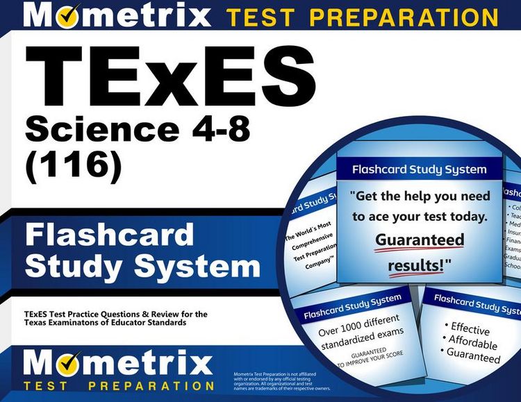 Produktbild: TExES Science 4-8 (116) Flashcard Study System