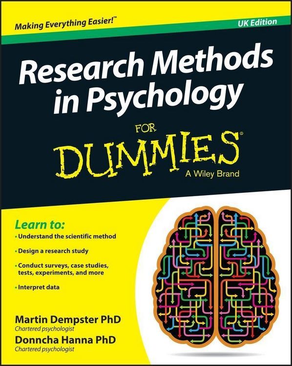 Produktbild: Research Methods in Psychology For Dummies