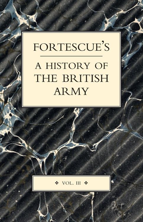 Produktbild: Fortescue's History Of The British Army