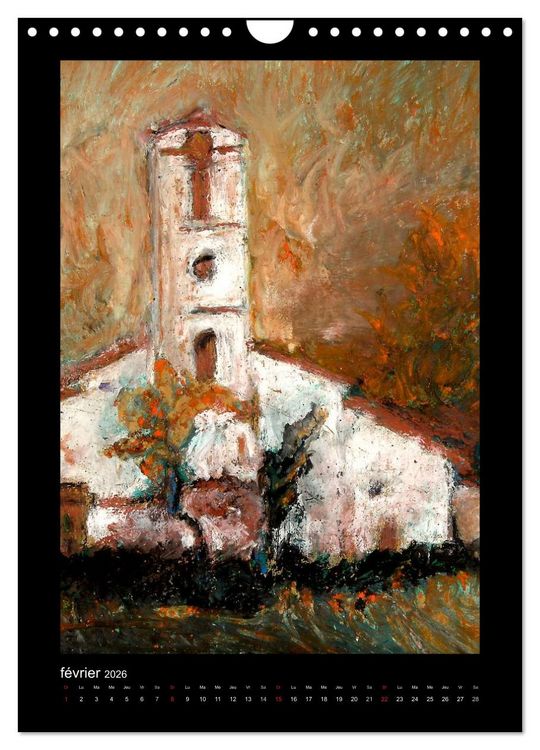 Produktbild: Les Paysages de Topaze (Calendrier mural 2026 DIN A4 horizontal), CALVENDO calendrier mensuel