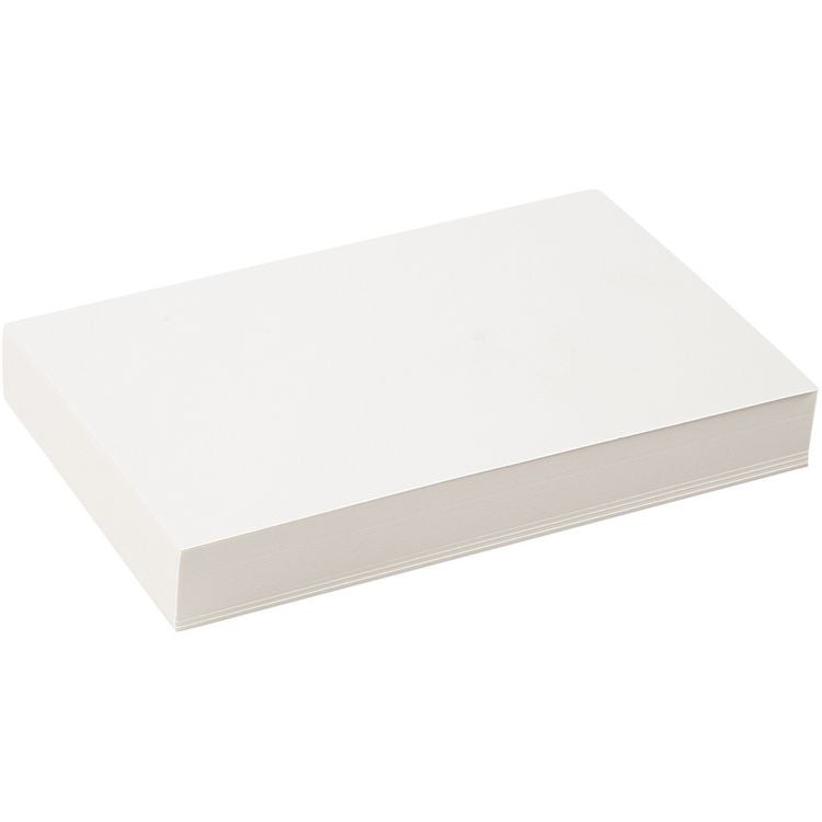 Produktbild: Creativ Company Aquarellpapier, A5, 148x210 mm, 200 g, Wei&szlig;, 100 Blatt