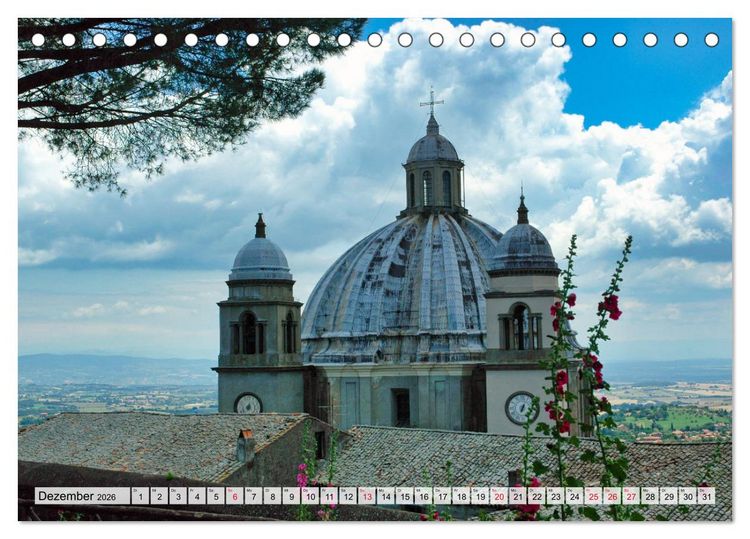 Produktbild: Bolsenasee Smaragd im Latium (Tischkalender 2026 DIN A5 quer), CALVENDO Monatskalender