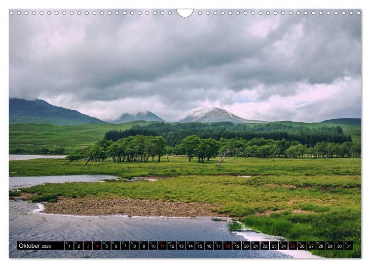 Produktbild: Schottland, Atemberaubender Norden (Wandkalender 2026 DIN A3 quer), CALVENDO Monatskalender