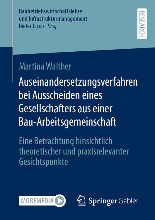 Produktbild: Auseinandersetzungsverfahren bei Ausscheiden eines Gesellschafters aus einer Bau-Arbeitsgemeinschaft
