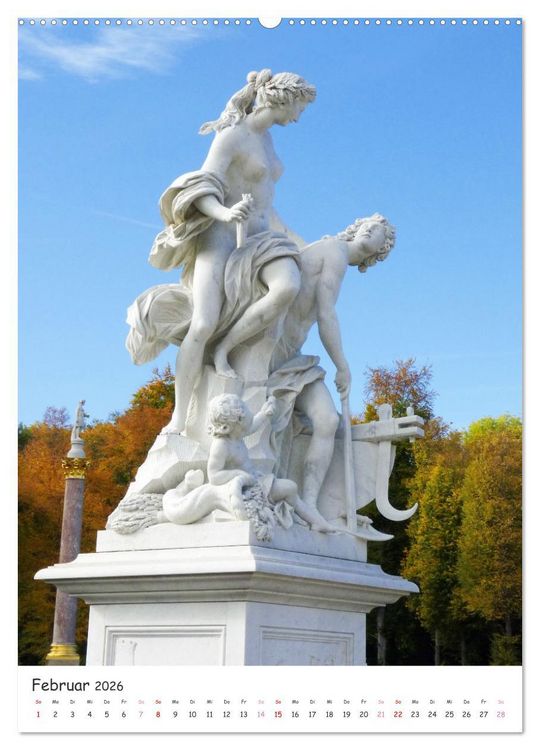 Produktbild: Der Park Sanssouci - ein Traum (Wandkalender 2026 DIN A2 hoch), CALVENDO Monatskalender