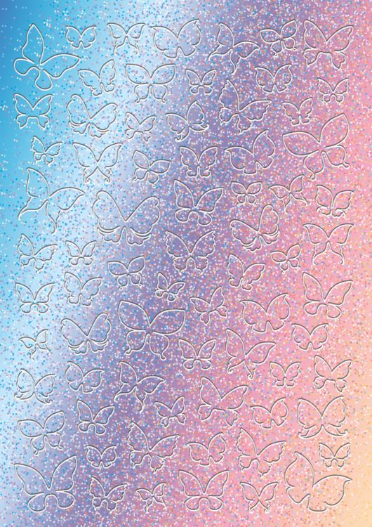 Produktbild: Brunnen Freundebuch Magic Butterfly &brvbar; 16&times;21 cm, 80 Seiten, rosarot/lila