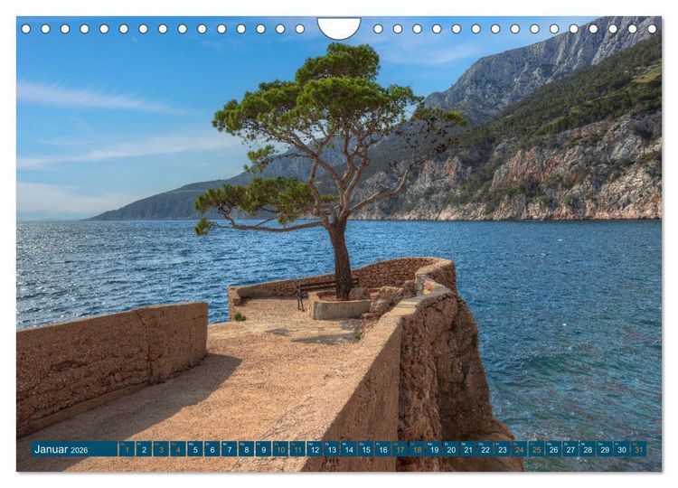 Produktbild: Insel Hvar - Der sonnigste Platz der Adria (Wandkalender 2026 DIN A4 quer), CALVENDO Monatskalender